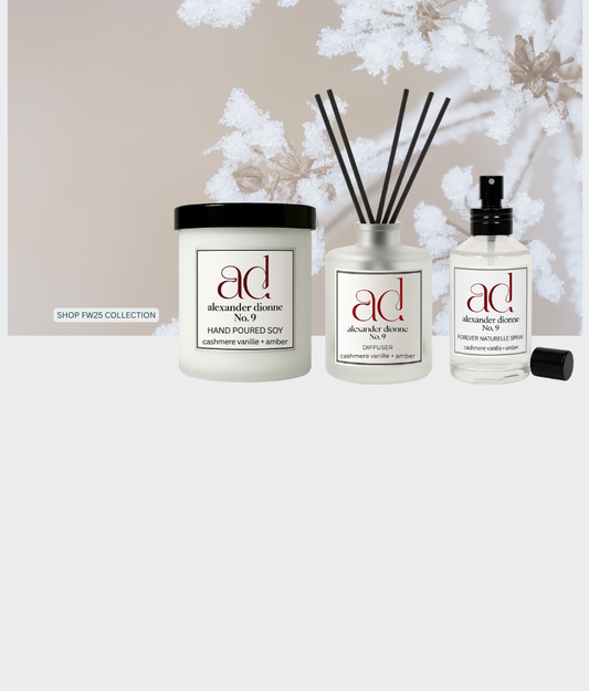 AD No. 9™ Cashmere Vanille + Amber Collection