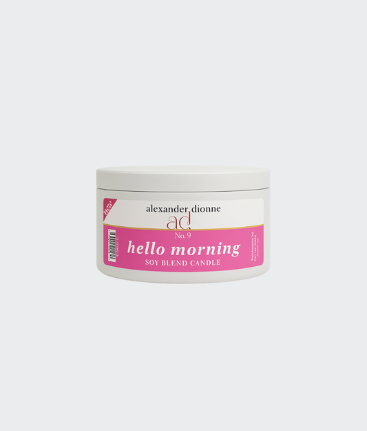 AD No. 9™ Hello Morning Travel Tins